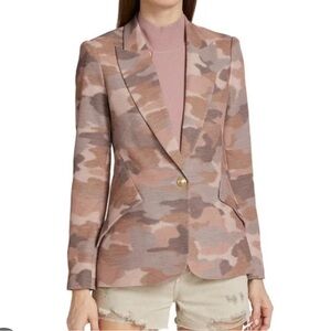 Cool Camo Multi Color L’agence blazer. Wear it Day or Night.